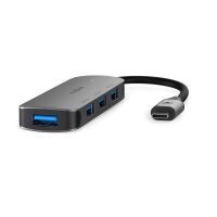 Nedis USB-Hub / 1x USB-C™ / 4x USB A Female / 4-Port port(s) / USB 3.2 Gen 1 / Stromversorgung über USB / 5 Gbps