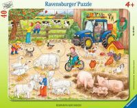 Ravensburger 6332 Puzzle Auf dem großen Bauernhof 30-48 Teile