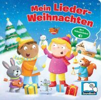 Phoenix International Mein Lieder-Weihnachten - Liederbuch mit 6 integrierten Melodien - Soundbuch f