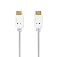 Nedis High Speed ​​HDMI ™ Kabel mit Ethernet / HDMI™ Stecker / HDMI™ Stecker / 4K@30Hz / ARC / 10.2 Gbps / 2.00 m / Rund / PVC / Weiss / Box