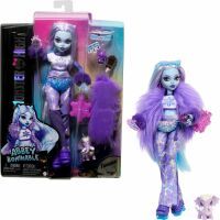 Mattel Monster-High-Puppe, Abbey Bominable Yeti-Modepuppe mit Accessoires