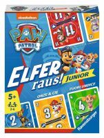 Ravensburger 20953 PAW Patrol Elfer raus! Junior - Einfaches Kartenspiel für 2-6 Spieler ab 5 Jahren