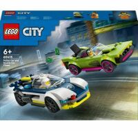 LEGO® City 60415 Verfolgungsjagd mit Polizeiauto und Muscle Car