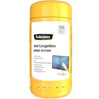 Fellowes 100 Screen Cleaning - Equipment cleansing wet cloths - LCD/TFT/Plasma - Multicolor - 82 mm - 82 mm - 170 mm
