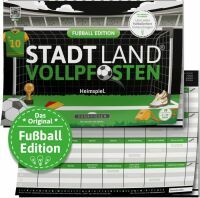  STADT LAND VOLLPFOSTEN® - FUßBALL EDITION - Heimspiel. - A4