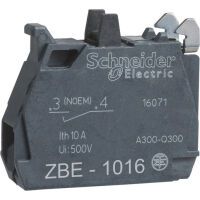 Multipack Schneider Electric HILFSSCHALTERBLOCK 1S, GOLDKON (ZBE1016) - 5 Stück