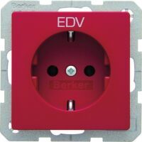 Berker Q.1 SSD MIT AUFDRUCK EDV, (47436022)