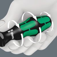 Wera 395 Nutdriver - 33 mm - 23 cm - 33 mm - Black/Green