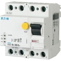 Eaton 167882 - Fehlerstromschutz-Schalter Typ G/B+ 63 A 30 mA 4 polig