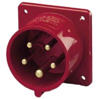 Mennekes 1409 - 5P - Red - IP44 - 400 V - 32 A - 50 - 60