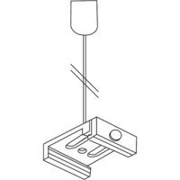 Molto Luce SEILABHÄNGUNG WEISS 1,5M (208-19003   (3TEILE))