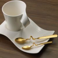 Villeroy & Boch NewWave Caffè - Spoon Espresso-/Mokkalöffel vergoldet