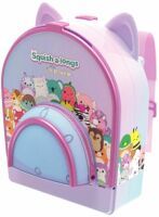 Jazwares GmbH Squishalongs Pupenhaus to go im Rucksack (Playset by Squishmallows)