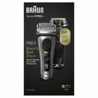 Braun Series 9 Pro+ Elektrorasierer, Ladestation, Wet & Dry, 9515s, Edelmetall