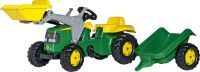 Rolly Toys rollyToys John Deere mit Frontlader und Anhänger