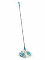 Leifheit Wischmopp Power Mop 3in1, Bodenwischer mit Schraubgewinde 52119