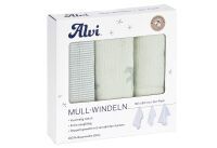 Alvi Mull Windeln "Teddy" 3er Pack