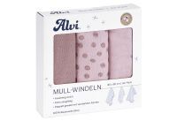 Alvi Mull Windeln "Curly Dots" 3er Pack