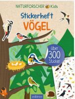 Ars Edition GmbH Naturforscher-Kids  Stickerheft Vögel