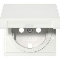 GIRA Abd.SCHUKO-Steckd.KD System49220355 Reinweiß