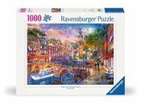 Ravensburger 12000884 Puzzle Sonnenuntergang Amsterdam 1000p 1000 Teile