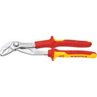 KNIPEX 87 26 250 - Tongue-and-groove pliers - 5 cm - 4.6 cm - Chromium-vanadium steel - Red/Yellow - 25 cm