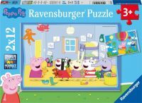 Ravensburger 5574 Puzzle Peppas Abenteuer 2 X 12 Teile