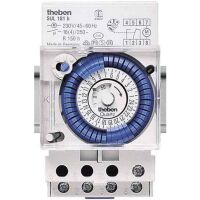 Theben SUL 181 d - Daily timer - Blue - Gray - Analog - Thermoplastic - 1 channels - 15 min