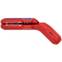 KNIPEX ErgoStrip - 74 g - Blue - Red