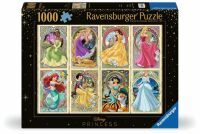 Ravensburger 12000497 Puzzle Nouveau Art Prinzessinnen 1000 Teile