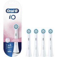 Oral-B iO Sanfte Reinigung Aufsteckbürsten für ein sensationelles Mundgefühl, 4 Stück