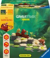 Ravensburger GraviTrax Junior Starter-Set Disney Lion King 73437 - Murmelbahn für Kinder ab 3 Jahren