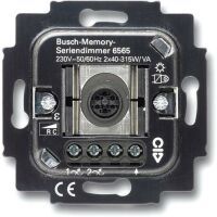 BUSCH JAEGER 6565 U - Dimmer & switch - Mountable - Touch - Black - IP20 - CE