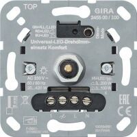 Gira UNI-LED-DREHDIMMEINS. KOMFORT (245500)