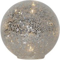 Eglo LED-KUGEL 15 SILBER 145X150MM (STAR FALL)