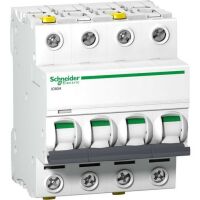 Schneider Electric IC60H 4P 13A C 10KA (A9F07413)