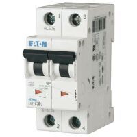 Eaton FAZ-C10/2 - Miniature circuit breaker - C-type - IP20 - IP40