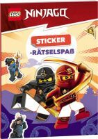 Ameet Verlag GmbH LEGO® NINJAGO®  Sticker-Rätselspass