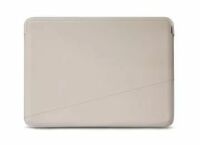 Decoded Leder Frame Sleeve für MacBook 16" grau