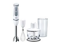 Braun MQ 5235 WH - Cooking blender - 0.5 L - 1.2 m - 1000 W - Grey - White