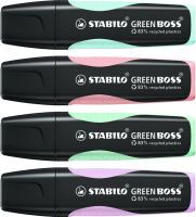 STABILO Textmarker "Green Boss Pastel"