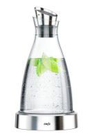 EMSA Flow - 1 L - Stainless steel,Transparent - Glass - 4 h - Flow