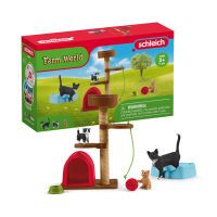 Schleich Farm World Playtime for cute cats - 3 yr(s) - Multicolor - 8 yr(s) - 3 pc(s) - Not for children under 36 months - 125 mm