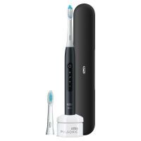 Oral-B Pulsonic Slim Luxe 4500 Matt Black Elektrische Zahnbürste mit Reiseetui