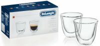 De Longhi 5513214591 - Transparent - Glass - 2 pc(s) - Clear