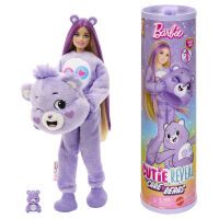 Mattel Barbie-Puppe der Cutie Reveal Glücksbärchi-Reihe mit Accessoires und Teile-gern-Bärchi-Kostüm