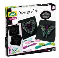 Simm Spielwaren GmbH LENA® String Art Schmetterling & Herz