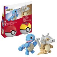 Mattel MEGA Pokémon 2er Pokéball Set - Schiggy und Tragosso