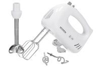 SEVERIN HM3822 - Hand mixer - Grey - White - Beat - Blend - Mixing - Stainless steel - 300 W - Stainless steel