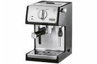 De Longhi ECP 33.21 - Espresso machine - 1.1 L - Coffee pod - Ground coffee - 1100 W - Black - Stainless steel